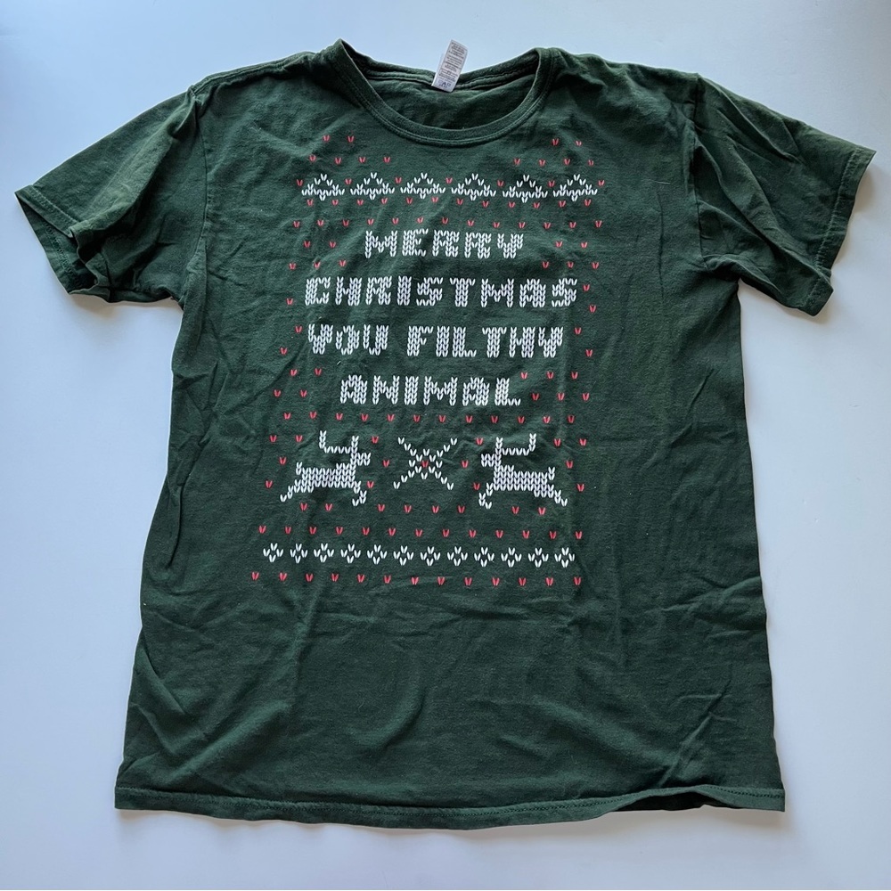 Home Alone Merry Christmas You Filthy Animal T-Shirt - Size M